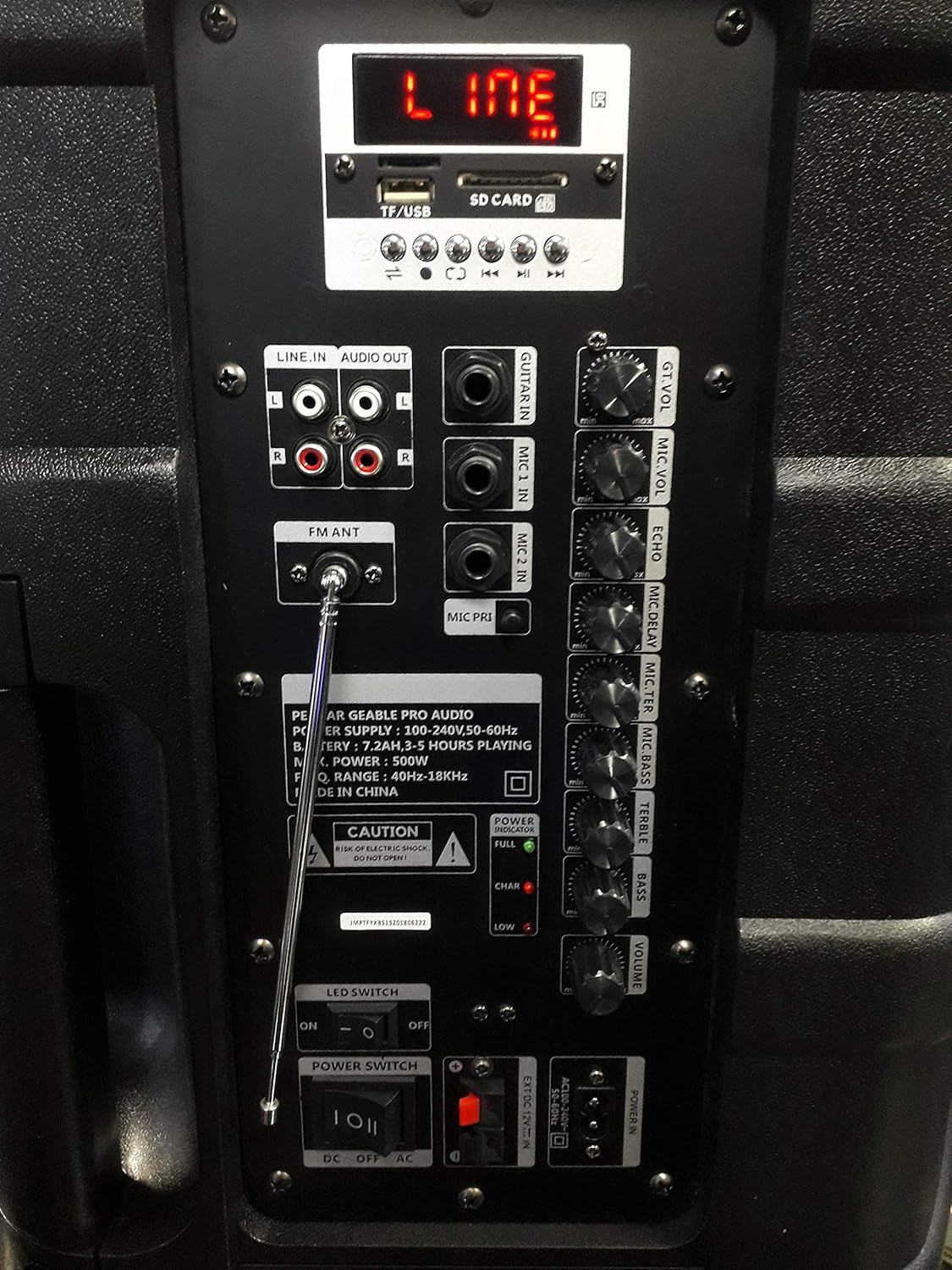 jack martin xbs 12 outdoor bluetooth trolley speaker