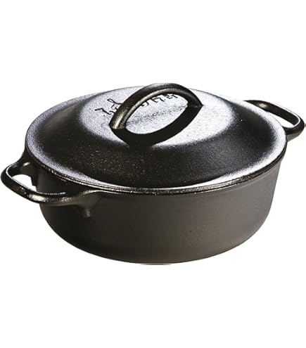Amazon.com: Old Mountain Pre-Seasoned Cast Iron 2 Cup Mini Dutch