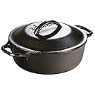 Lodge L2SP3 Cast Iron Serving Pot, Pre-Seasoned, 2-Quart