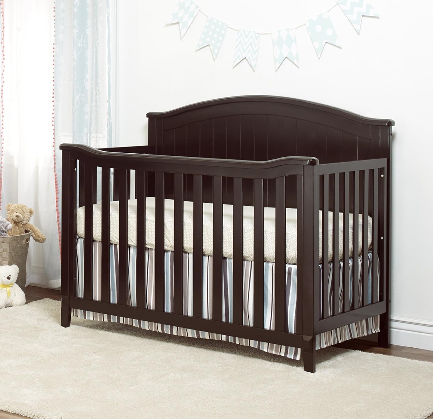 sorelle fairview crib grey