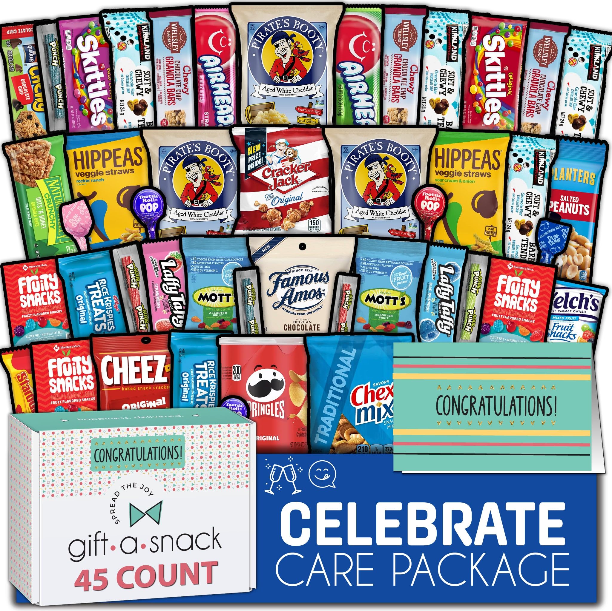 Gift A Snack - Congratulations Snack Box Variety