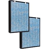 Fette Filter - HSP002 Premium True H13 HEPA Replacement Filter Compatible with HATHASPACE HSP002 Smart True HEPA Air Purifier 2.0 5-stage HEPA filtration System Includes 2 True Hepa Filters.