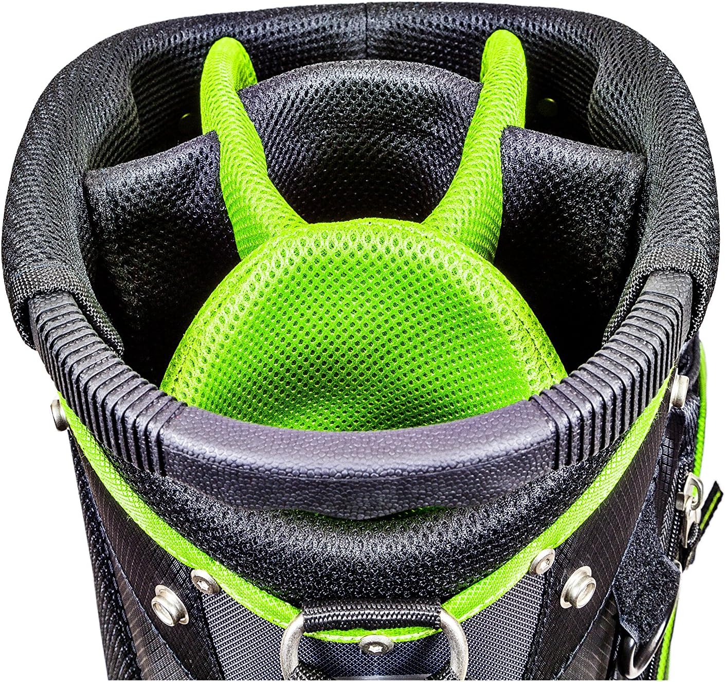 Club Champ Deluxe Stand Golf Bag, Black/Green : Sports & Outdoors
