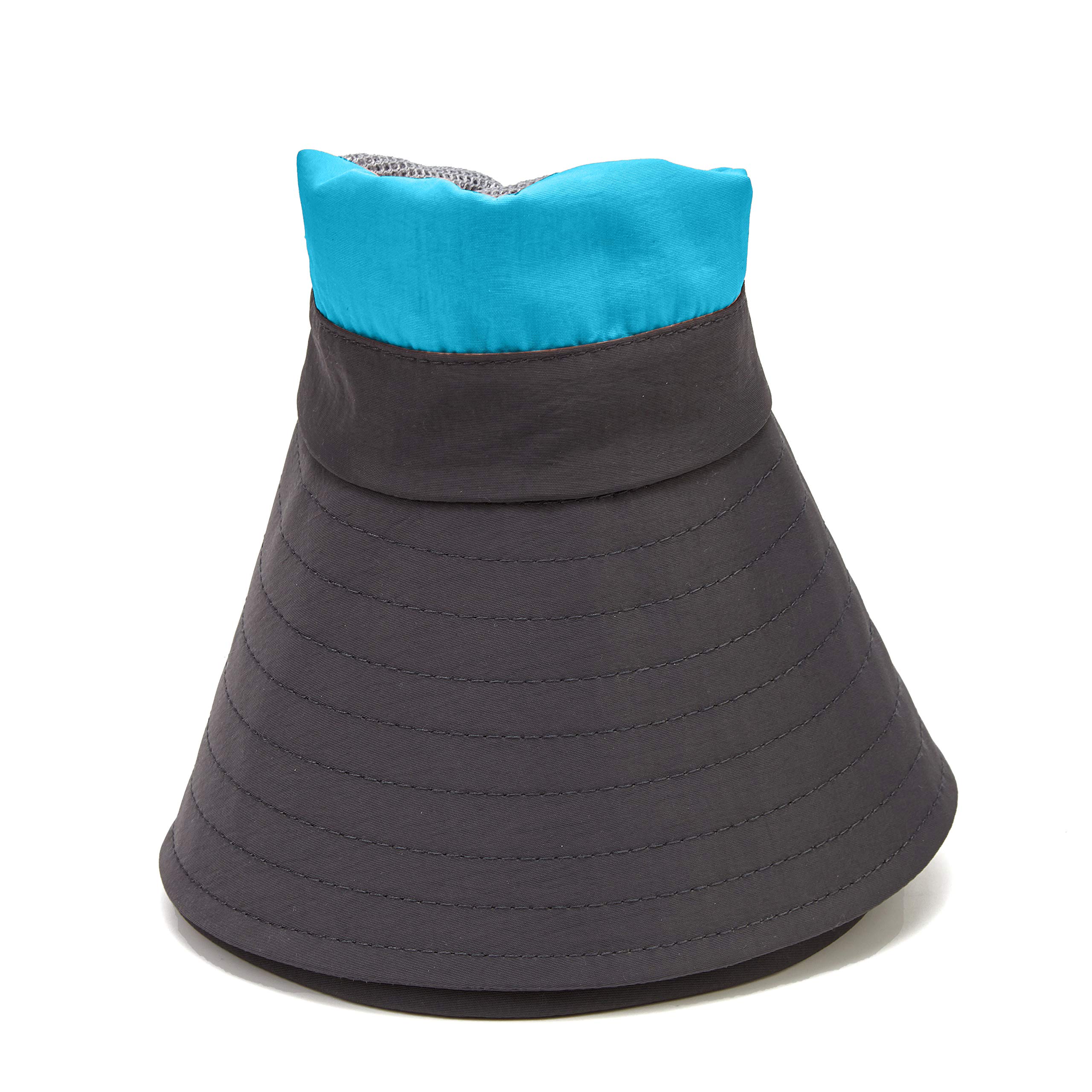 OBERORA Sun Hats for Women Summer Sun UV Protection 50+ Wide Brim Waterproof Boonie Hat Sky Blue