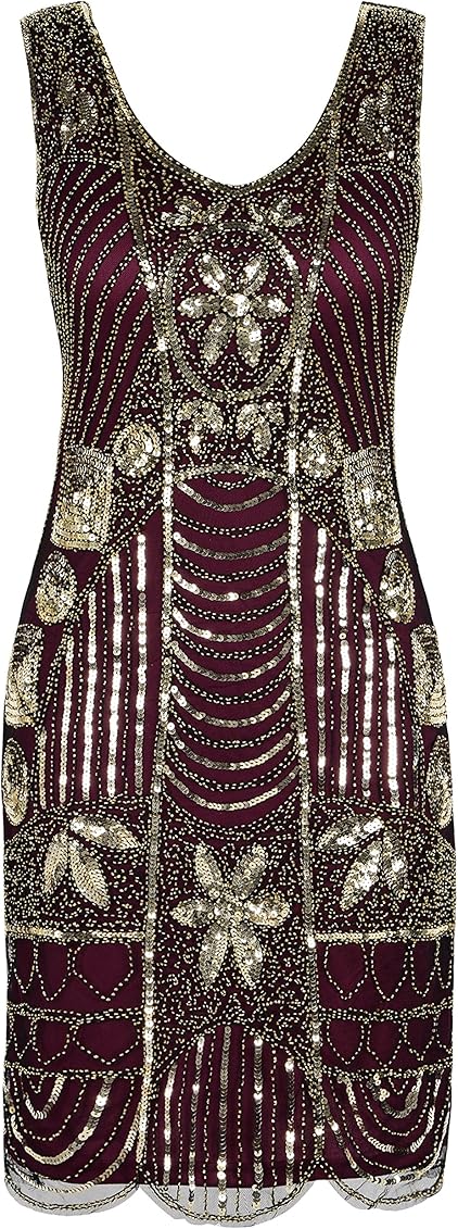 flapper style cocktail dress