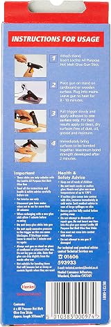 Loctite Hot Melt Glue Gun Sticks 1x6 Transparent Quick Dry 11 mm view 2