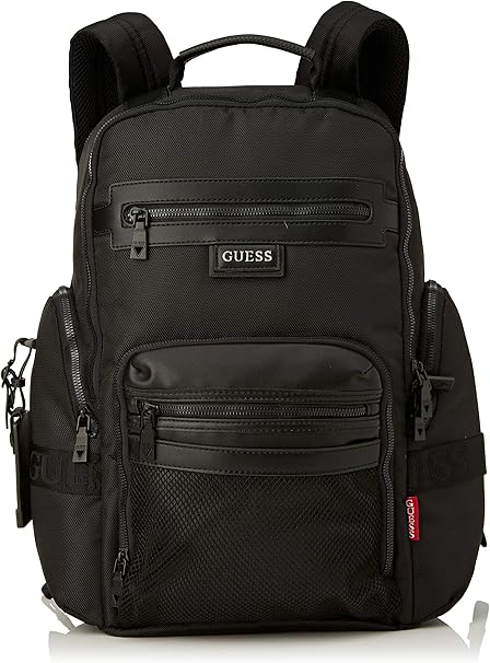 Amazon.com: GUESS Men's Backpack Handbags, Black, 34x30x10 cm: Clothing