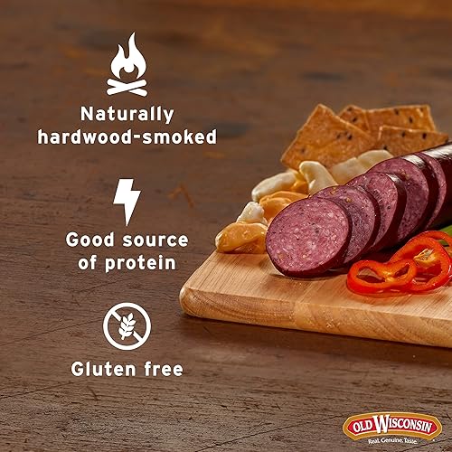 Old Wisconsin Premium Summer Sausage, 100% Natural Meat