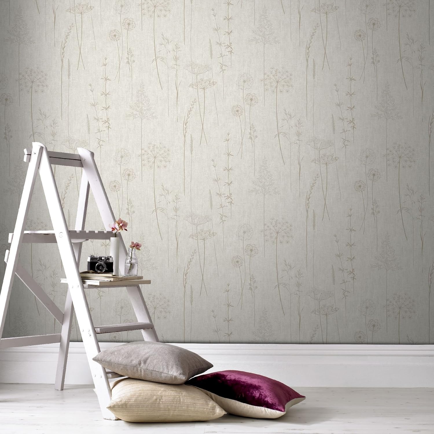 Superfresco Easy Natural Meadow Trees Wallpaper, 52 x 1000 cm