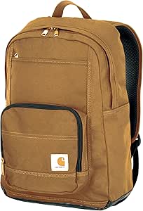 Carhartt Legacy Classic Work Backpack with Padded Laptop Sleeve, Carhartt Brown