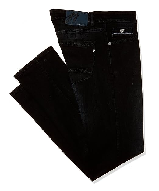john player black jeans
