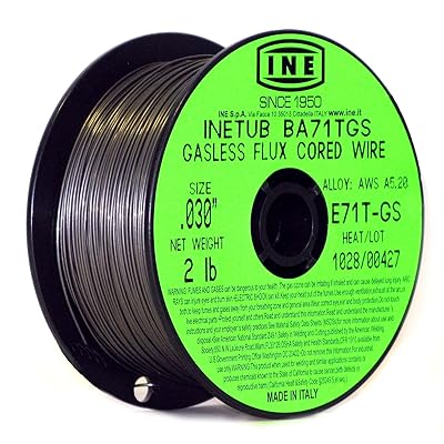 Buy Inetub Ba71tgs 030 Inch On 2 Pound Spool Carbon Steel Gasless Flux Cored Welding Wire Online In Indonesia B003e2rf0e