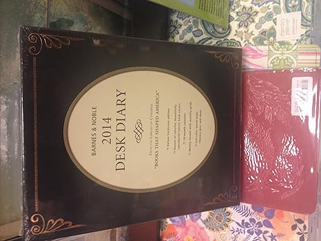 Amazon Com Barnes And Noble 2014 Desk Diary Books That Shaped