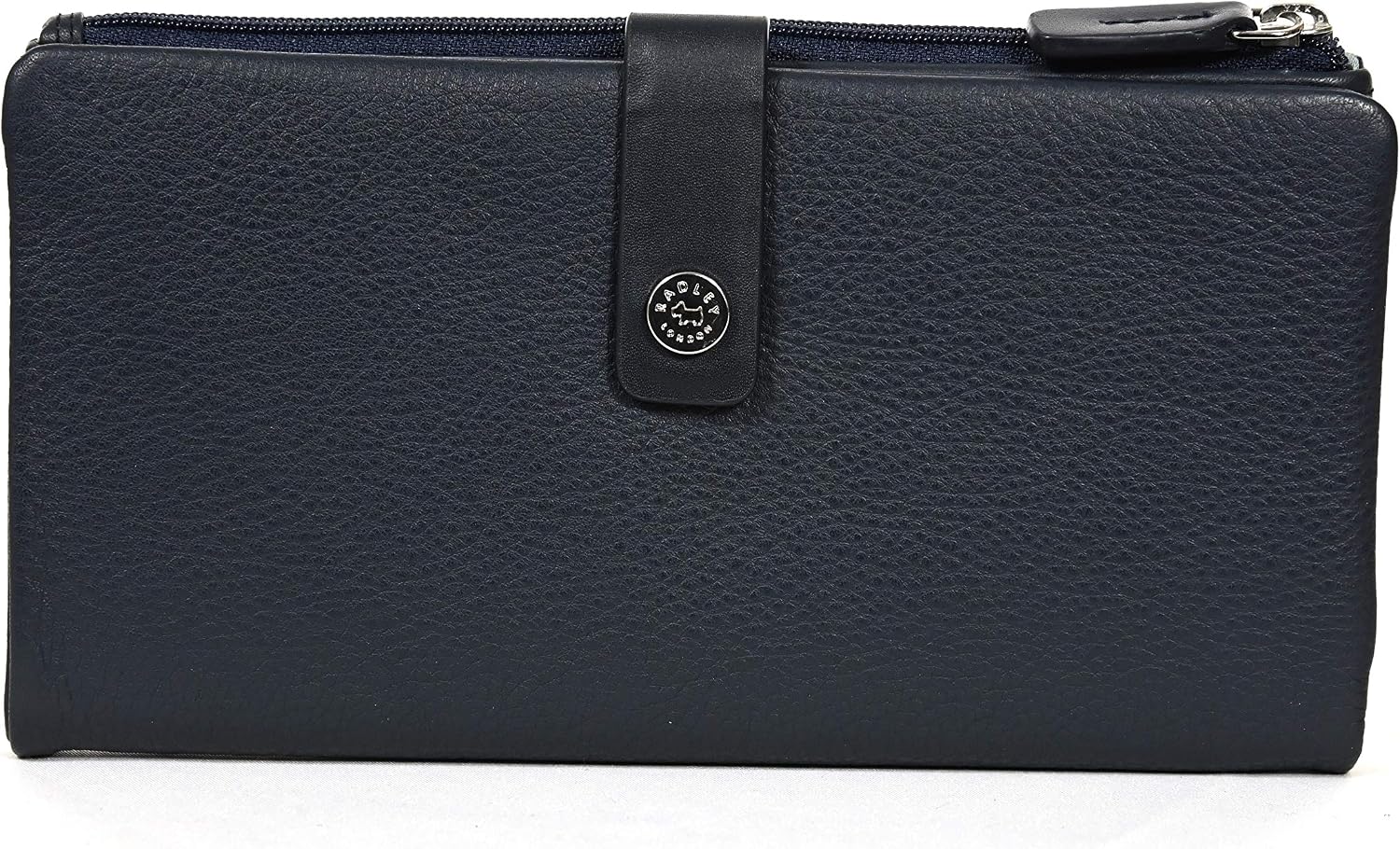 Radley Large Leather Folded Matinee Purse Larkswood in Navy Blue - Image 3