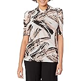 Women's Half Sleeve Crew Neck Blouse