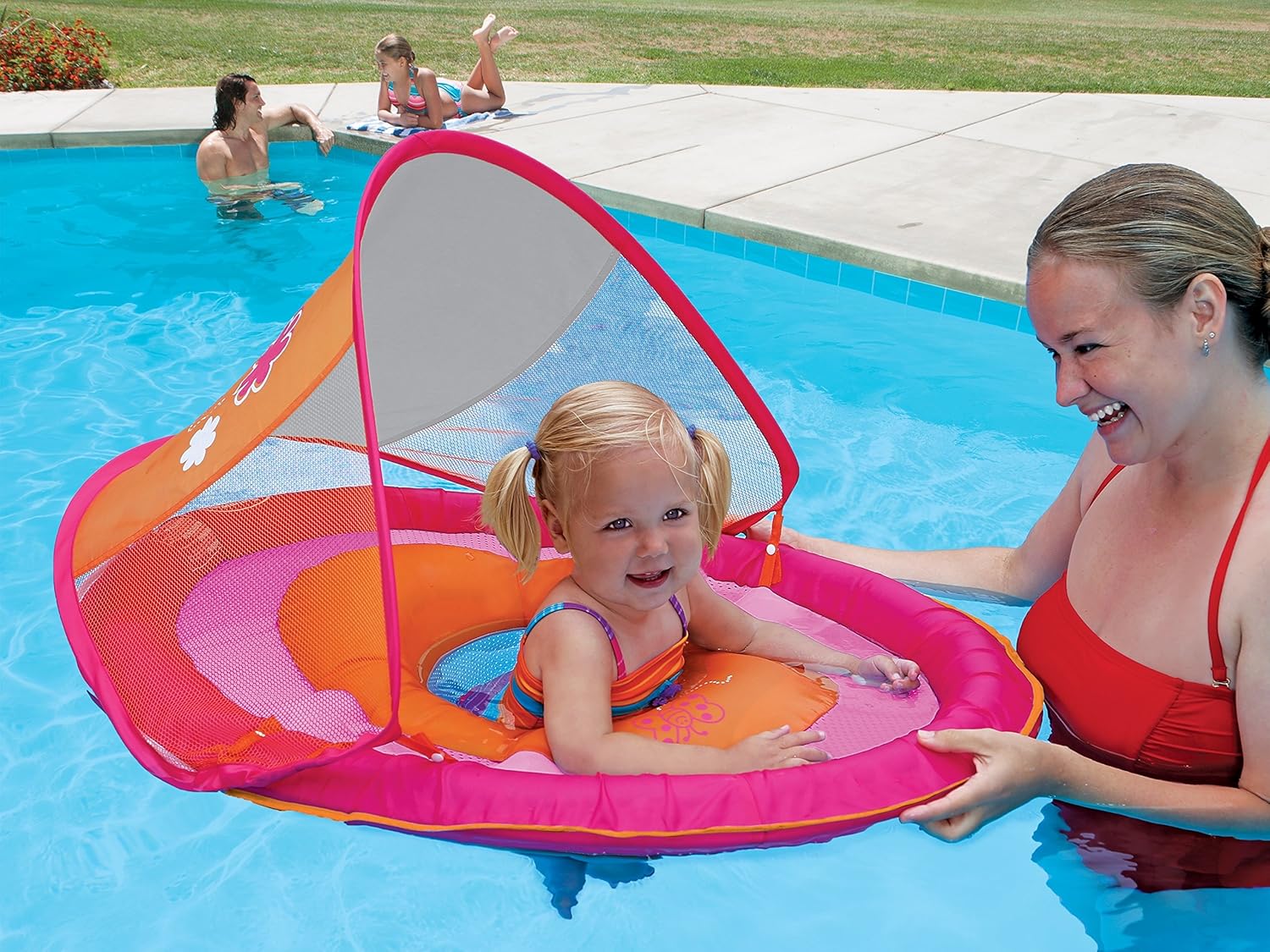 baby floaty with canopy