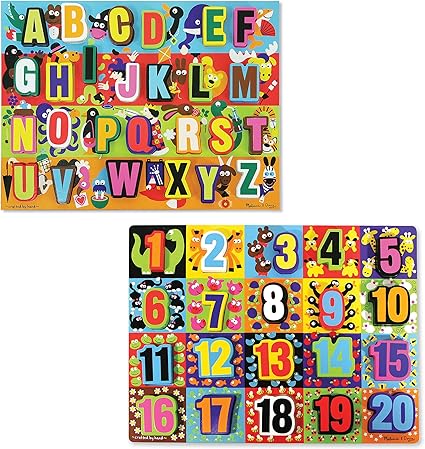melissa and doug chunky alphabet puzzle