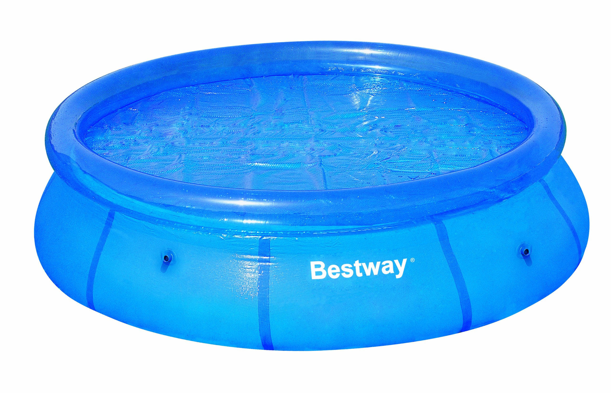 Bestway Fast Set Solar Pool Cover - Blue, 8 Ft