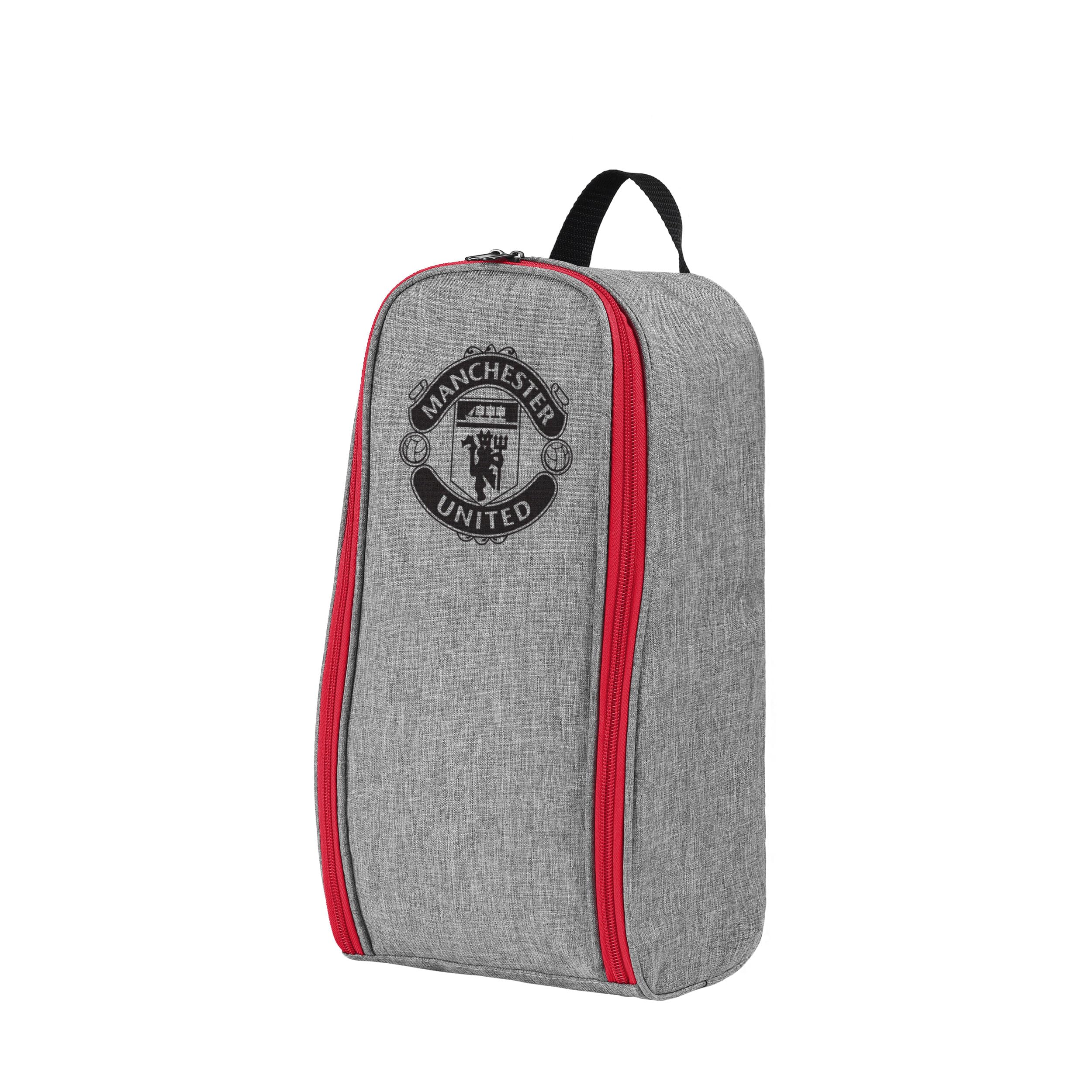 FOCO Officially Licensed Manchester United FC Grey Mono Boot Bag