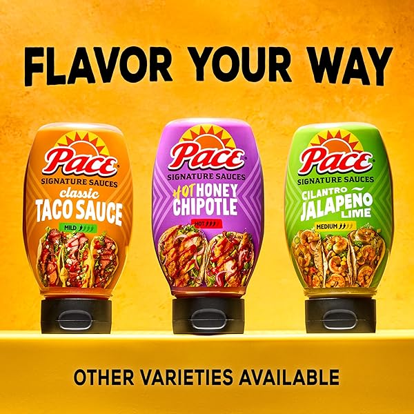 PACE CILANTRO JALAPENO LIME SIGNATURE SAUCE, 10.4 OZ