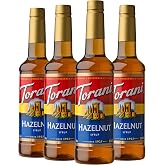 Torani Hazelnut Flavored Drink Syrup, 25.4 fl oz, 4 Pack