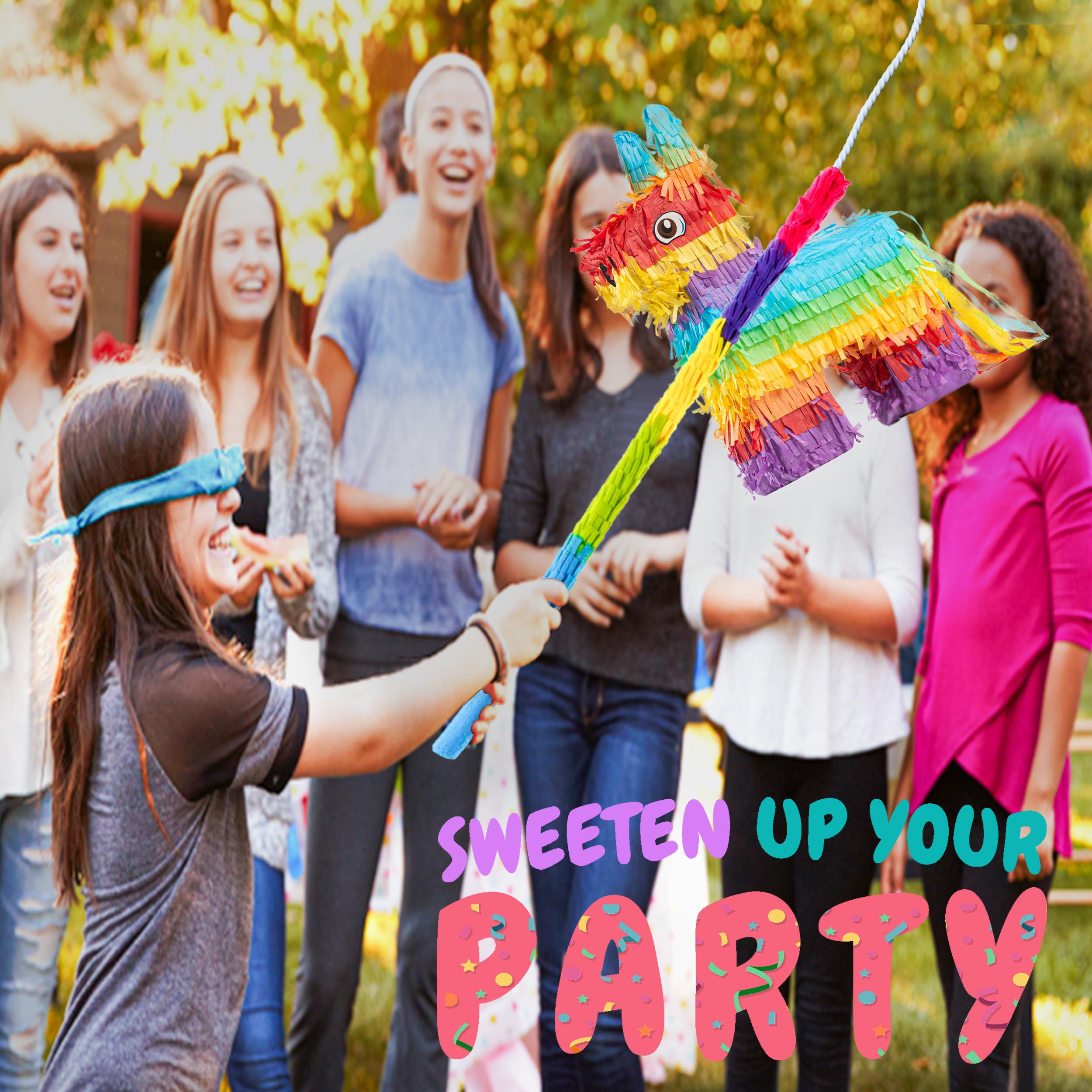 The Award Box Donkey Pinata Animal Theme Birthday Party Decorations 16.5 in