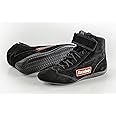 RaceQuip Basic Race Shoes SFI 3.3/5 Certified Black Size 11 30300110