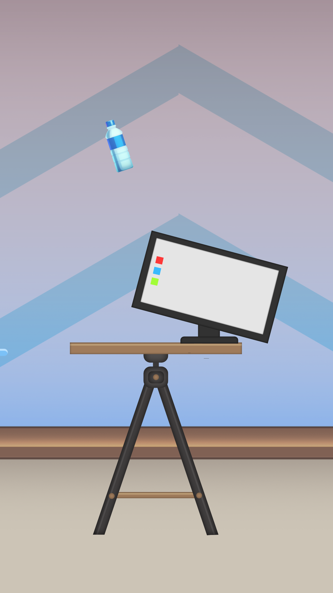 Impossible Bottle Flip Bottle Flip 3D Flip Water Bottle 3D Bottle