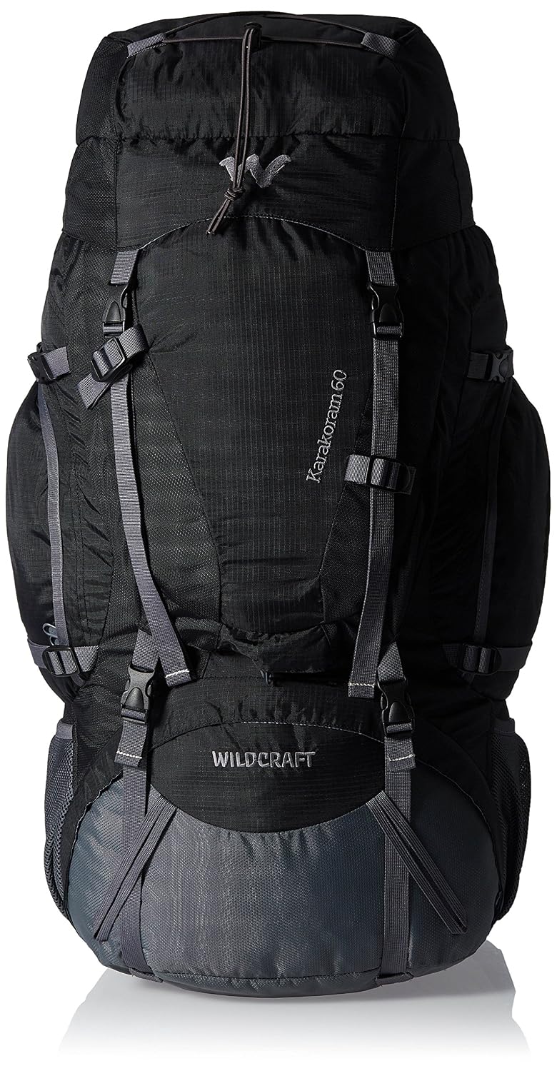 wildcraft 60 ltrs orange rucksack 8903338073833