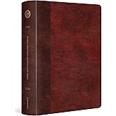 ESV Single Column Journaling Bible, Large Print (TruTone, Burgundy/Red, Timeless Design): Holy Bible, English Standard Version