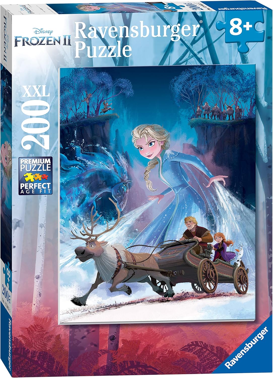La Reine Des Neiges Amazon Prime Ravensburger - 12865 - Puzzle Enfant - La Reine des Neiges 2 - La