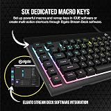 Corsair K55 RGB PRO XT Membrane Keyboard UK QWERTY IP42 Black view 5