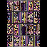 FACEGEM LONDON Glow in the Dark Neon Temporary Tattoos 170+ Designs view 8
