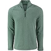 Cutter & Buck Peshastin Eco Fleece Recycled Mens Half Zip Pullover
