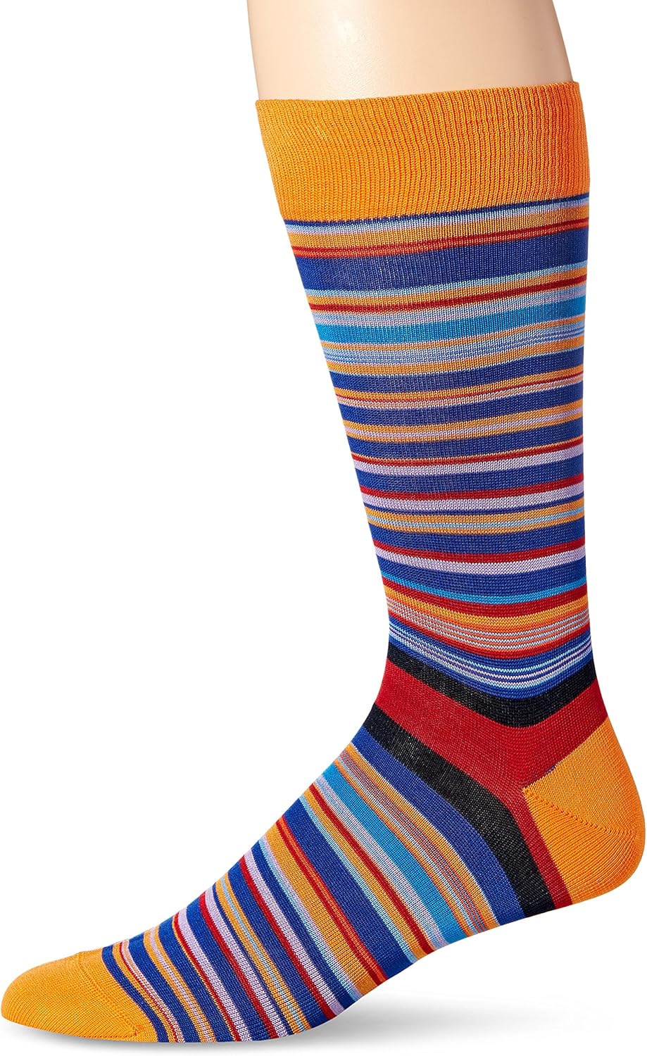 Bugatchi - Calcetines para vestir,BB7018, Hombres, Royal, Sock Size:10-13/Shoe Size: 6-12 