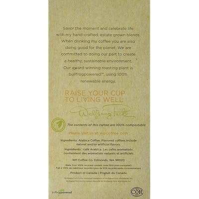 Buy Wolfgang Puck Soft Coffee Pods Gram Coffee Caramel Cream 18 Count Pack Of 1 Online In Indonesia B01kjscahi