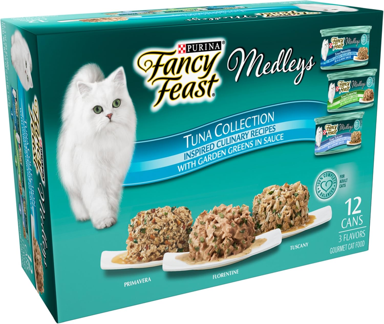 purina fancy feast medleys adult wet cat food variety pack