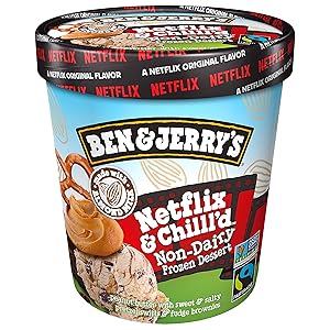Ben & Jerry's Non-Dairy Frozen Dessert Netflix & Chilll’d Certified Vegan 16 oz