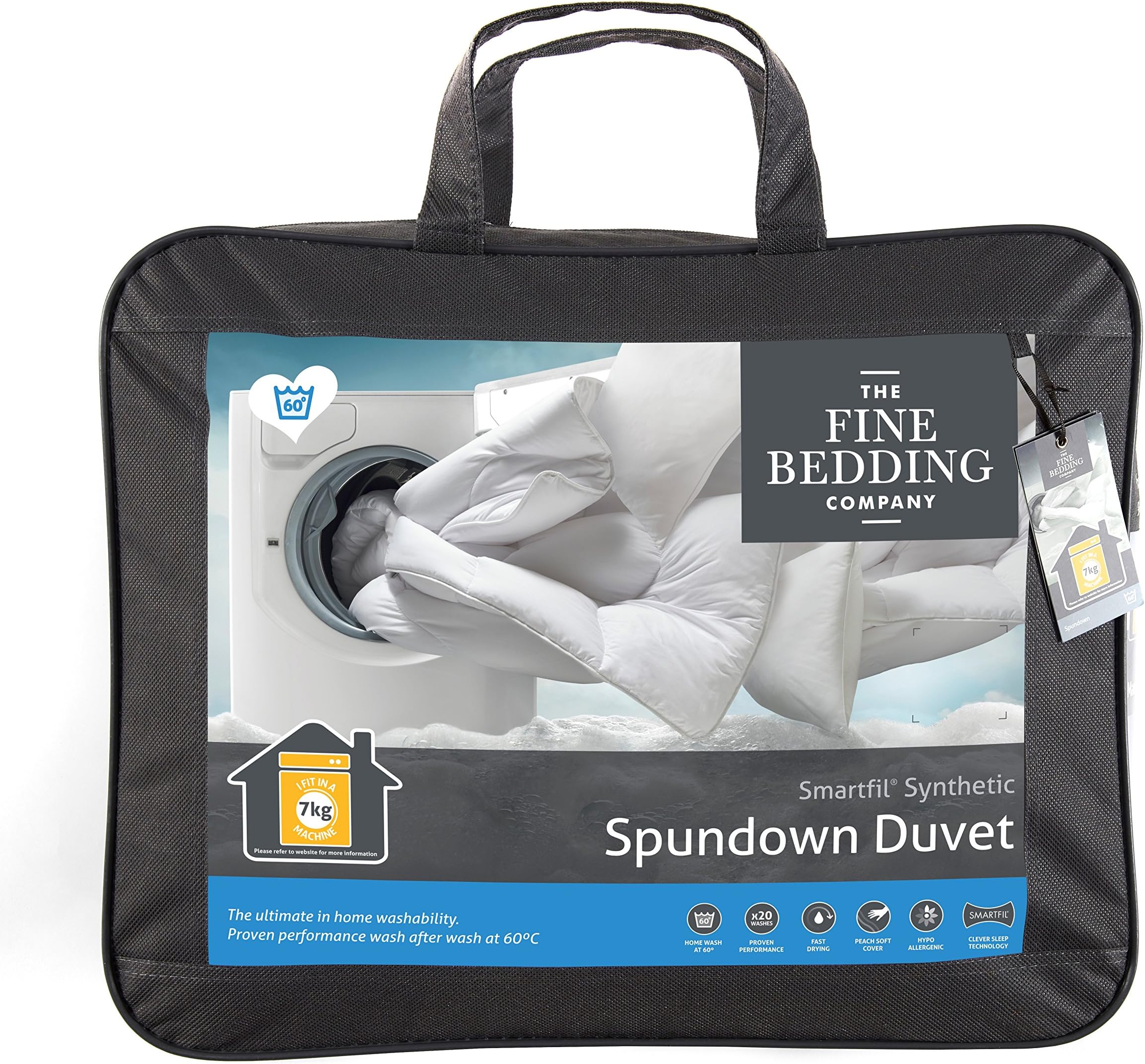 Spundown Duvet 4.5tog SINGLE, Multi-colour,L