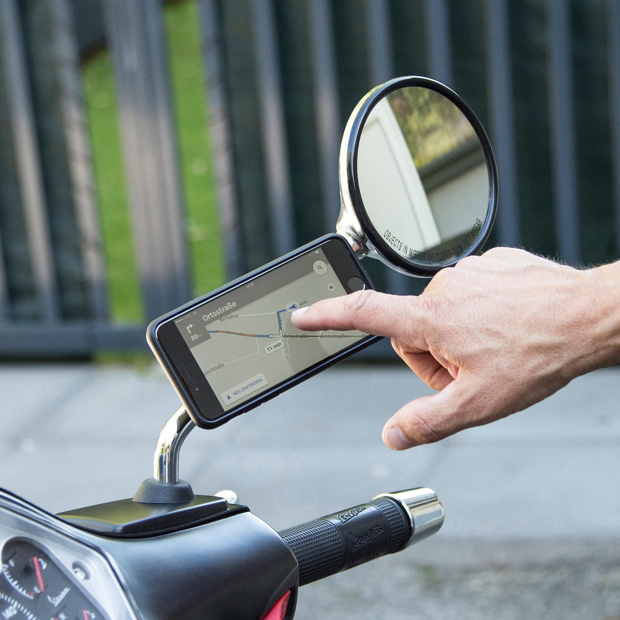 SP CONNECT 53136 SP Mirror Mount,Black