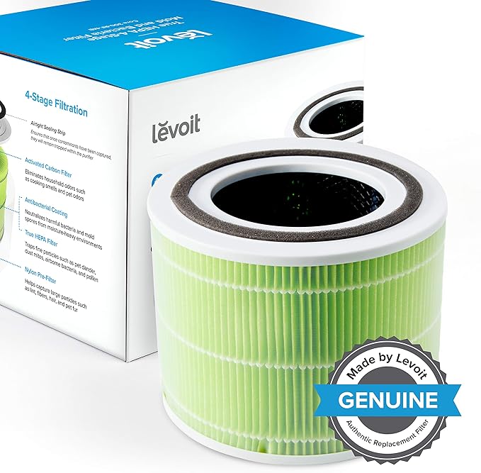 Levoit Core 300 Air Purifier Replacement Filter, 3in1 PreFilter