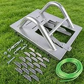 Getanye Turf Installation Line Cutter Tool with 20 Replaceable Blades | Artificial Grass Installation Tool, Adjustable Width, for Synthetic Turf Installation and Maintenance