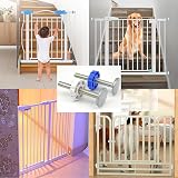 SZWLJ Stair Gate Spare Set 4 Pack M10 Pressure Fit Spindles 10 cm Blue view 5
