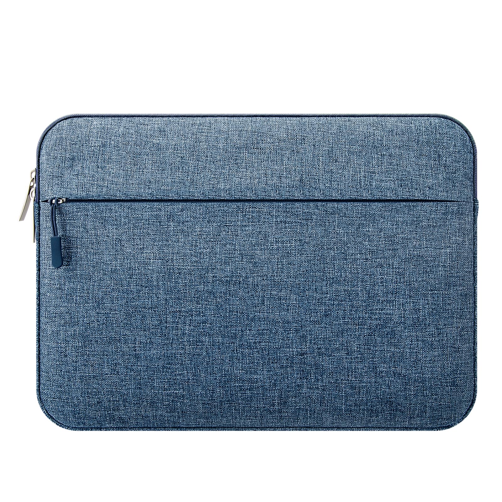 jooeer 11 Inch Laptop Sleeve Case Compatible with 11.6" Chromebook MacBook Air A1370/A1465, Slim Shockproof Padded Cover Bag with Pocket for Women Men, Blue