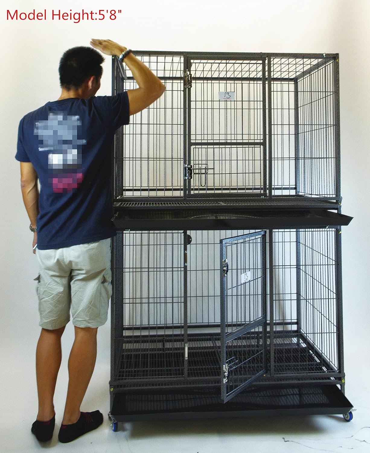 heavy duty stackable dog crates