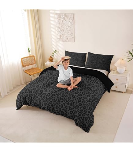 Feelyou Red Panda Comforter Set - Twin Size Cute Animal Bedding For Kids Boys Girls | 2-Piece Jungle Wildlife Quilt Set With Pillowcase