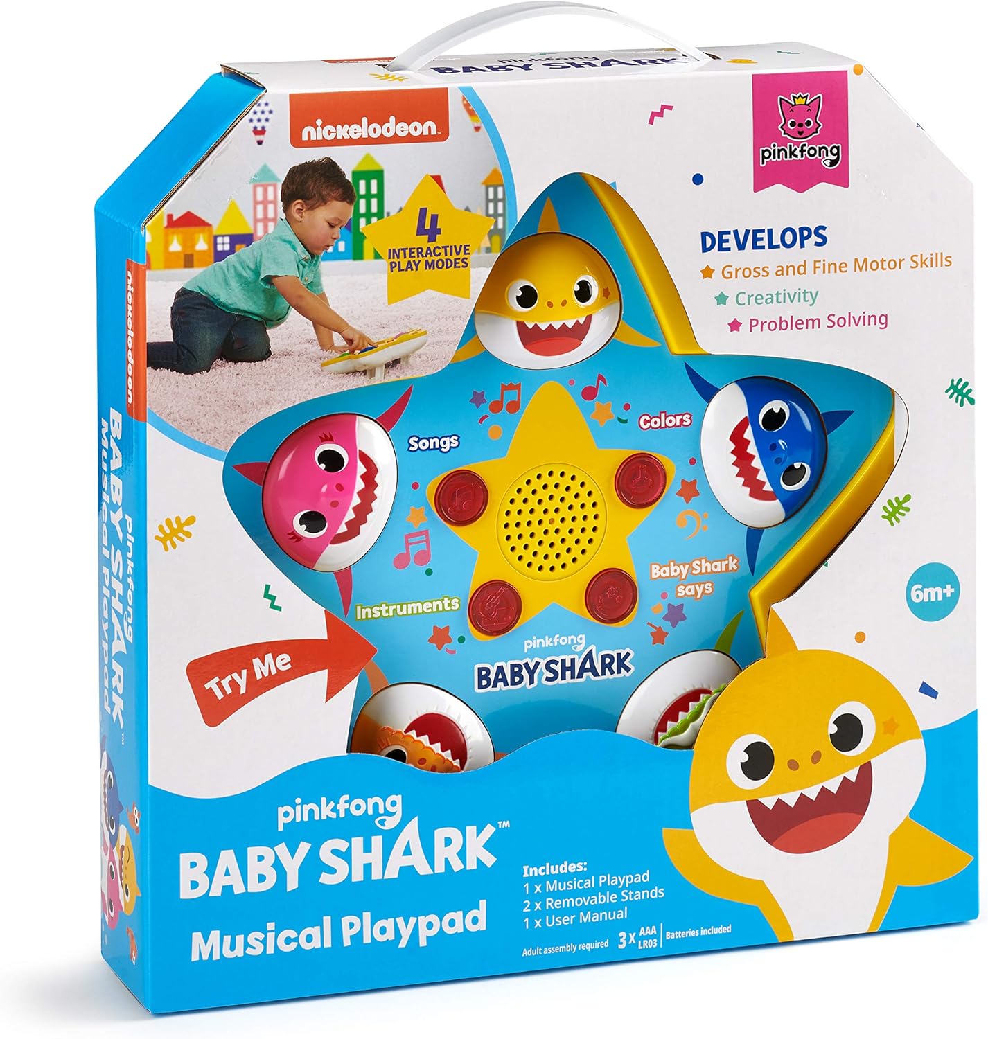 WowWee Pinkfong Baby Shark Official - Musical Playpad: Toys & Games
