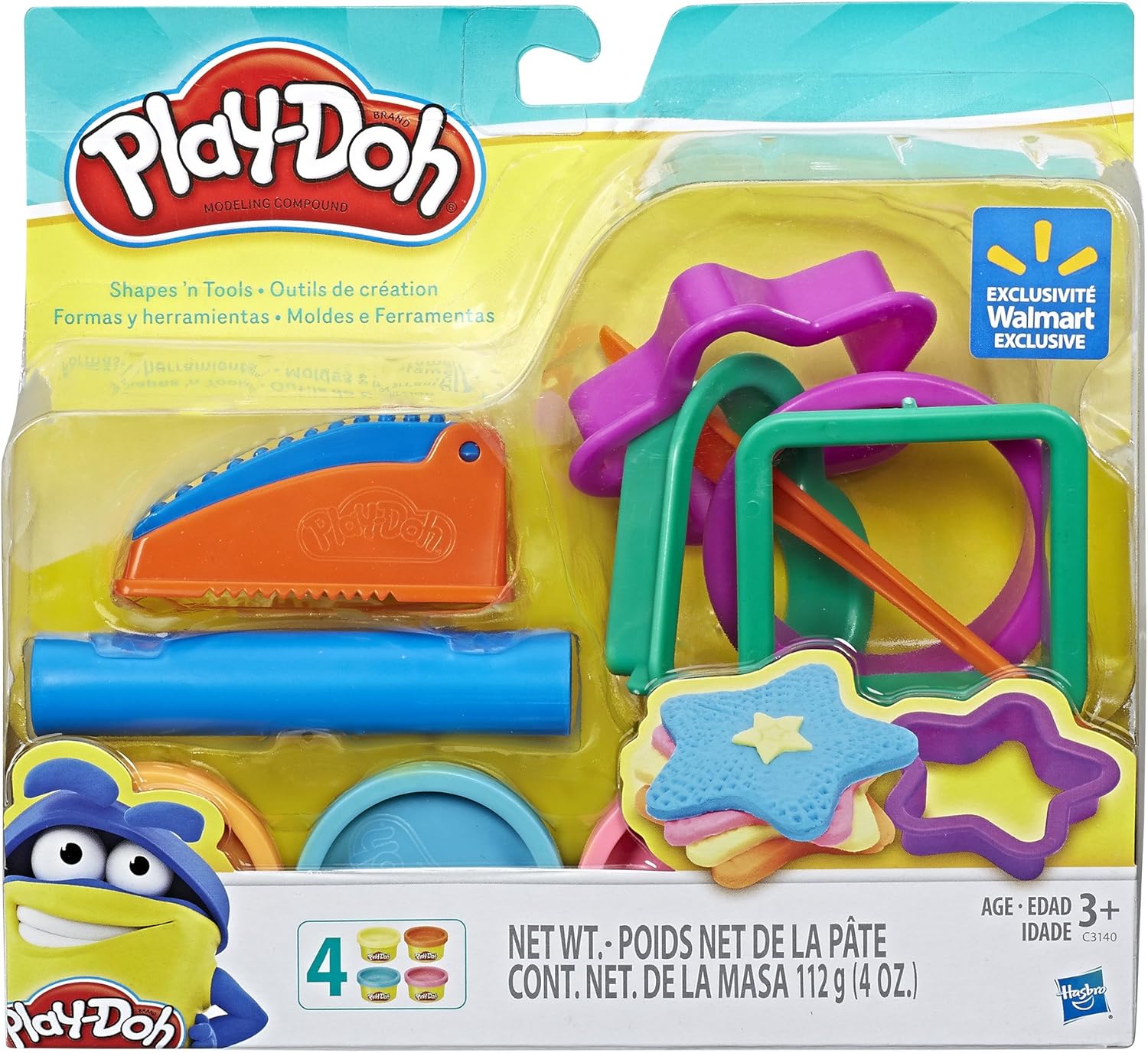 PlayDoh Shapes & Tools Exclusive Set Toys & Games
