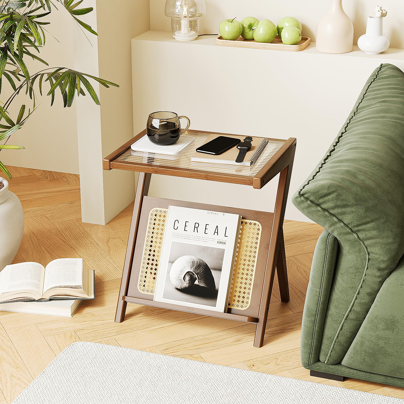 Bamworld Rattan Side Table