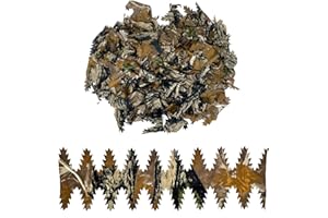 Arcturus 3D Loose Leaf Bundle - 50 Laser-Cut Leaf Strips for 3D Camouflage | Great for Hunting Blinds, Rifle Wraps & DIY Ghil